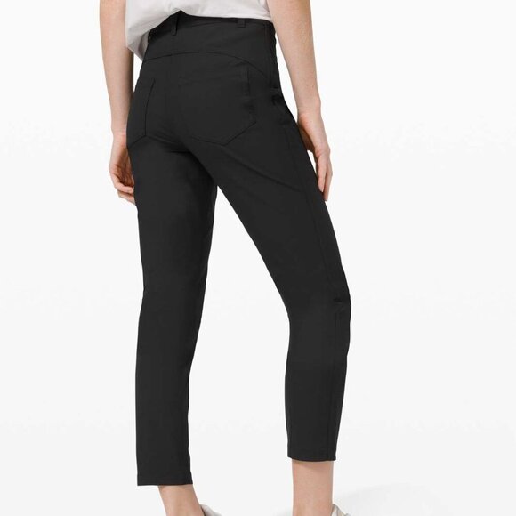 Lululemon City Sleek 5 Pocket 7/8 Pant 26.5" - 6 Black - Picture 2 of 6